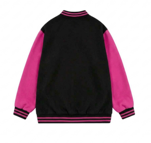 Wholesale Custom Winter 100% Wool Varsity <b>Jacket</b> Men Plus Size Front Logo Windproof Eco-Friendly Thick Unisex - Product Image 2