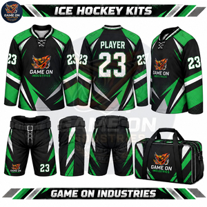 Ensemble d'équipement de hockey sur glace personnalisé et fait main, comprenant un maillot respirant, un pantalon et un sac de voyage – Fournisseur direct d'usine - Product Image 4