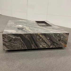 Piedra de Mármol Negra de Lujo Fabricada en India para Diseño de Interiores Modernos y Soluciones de Decoración Disponible a Buen Precio - Product Image 3