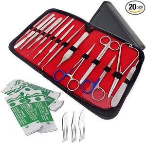 Kit de Disección Quirúrgica para Estudiantes, Kit Básico de Disección Quirúrgica, Biología Médica, Veterinaria, Pinzas para Estudiantes, Aprobado por ISO - Product Image 2