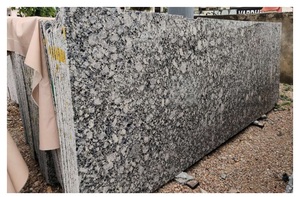 Elegant Ice Blue Granite Premium Natural <b>Stone</b> with Elegant Blue Pattern for Flooring Wall Panels Kitchen Islands and Modern - Product Image 4