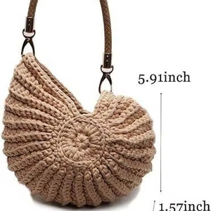 กระเป๋าถือแบบเกลียว กระเป๋าเสื้อยืดไหมพรม คละสีและออกแบบได้ตามต้องการ - Product Image 2