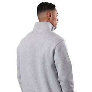 Mens Classic Quarter Zip Fleece <b>Waterproof</b> Streetwear <b>Jacket</b> Long Sleeve Workout Pullover <b>Lightweight</b> <b>Running</b> Gym Embroidery - Product Image 6