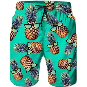 Shorts de Playa de Lujo, 172 GSM, Poliéster y Elastano, Suaves, Elásticos, de Secado Rápido, con Forro de Malla, Fabricante OEM, Marca Privada - Product Image 1