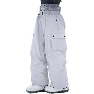 Pantalones de Esquí Impermeables para Hombre y Mujer, Pantalones de Snowboard de Cintura Alta, Cortavientos, Transpirables, Térmicos, para Invierno - Product Image 6