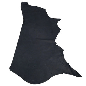 Genuine Black Chrome Tanned Cowhide <b>Leather</b> For Professional Crafting Luxury Durable Material For Handbags Wallets And Purses - Product Image 2