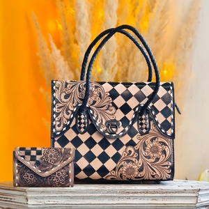 Bolso Bandolera de Cuero Genuino Hecho a Mano Estilo Occidental, de Alta Calidad, Compacto y Portátil para Mujer - Product Image 2