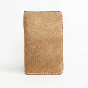 Portefeuille en cuir de vachette véritable avec logo personnalisé, haute qualité, prix bas - Product Image 1