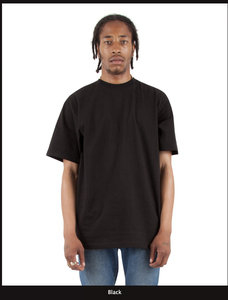 T-shirt noir surdimensionné pour homme REZAX avec imprimé ange, streetwear, manches courtes, col rond, polyester/coton, tricoté - Product Image 5