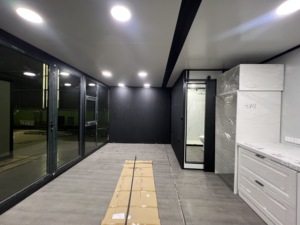Maison préfabriquée moderne, alimentée à l'énergie solaire, petite maison conteneur extensible pour complexe hôtelier <span class=keywords><strong>RayZen</strong></span> - Product Image 3