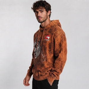 เสื้อฮู้ด Urban Men Acid Wash พรีเมียม ทรงหลวม สวมใส่สบาย พร้อมบริการผลิตโลโก้ตามสั่ง (OEM) และขายส่ง - Product Image 5