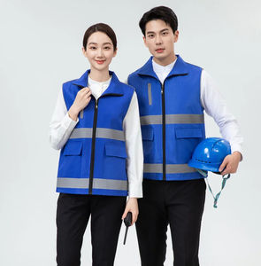 เสื้อกั๊กนิรภัยคุณภาพสูงสำหรับผู้ชาย ปี 2026 เสื้อสะท้อนแสงมองเห็นได้ชัดเจน ชุดทำงานแบบใหม่ เสื้อกั๊กนิรภัยสุดยอดสำหรับคนงานก่อสร้าง - Product Image 3