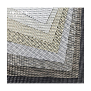 ม่านม้วนกันแสง TAPONI ผ้าโพลีเอสเตอร์ทอ 100% สำหรับหน้าต่างแบบฝรั่งเศส ดีไซน์ทันสมัย ผลิตในเกาหลี DECOWIN Textile - Product Image 3