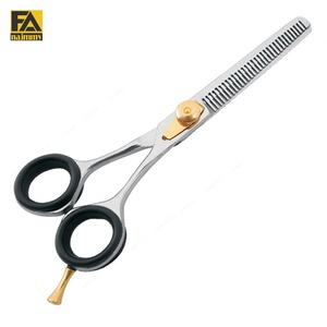 Super Cut Ciseaux à cheveux pour gauchers Lame en acier inoxydable avec pointe pointue pour une utilisation en beauté - Product Image 1