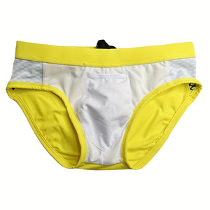 Wholesale <b>Men</b>’s Quick Dry Swim Shorts Customized Logo Waterproof Beach Swimming <b>Trunks</b> For Adults 100% Polyester - Product Image 3