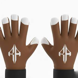 ถุงมือผู้รักษาประตูคุณภาพสูง ยูนิเซ็กซ์ วัสดุ PU ระบายอากาศได้ดี ป้องกันนิ้วและนิ้วโป้ง ผลิตโดย RIVIAN ATLANTIC - Product Image 6