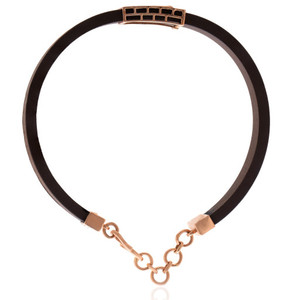 Pulsera de oro rosa de 14 quilates para hombre, 5.590g, tamaño regular, brazaletes de oro auténtico para caballeros, pulsera de lujo para hombre, joyería fina para la muñeca. - Product Image 5