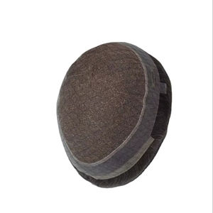 Peluca de Cabello Remy para Hombre de Calidad Premium, Cabello Lacio Rizado, Tupé con 100% de Densidad, el Mejor Cabello para Hombres - Product Image 1