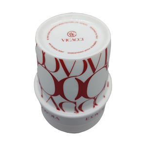 VICACCI Taza de Café de Cerámica de Lujo con Funda de Silicona Antiescaldaduras, Juego de Tazas de Té de Porcelana Acanalada para Oficina y Hogar - Product Image 3