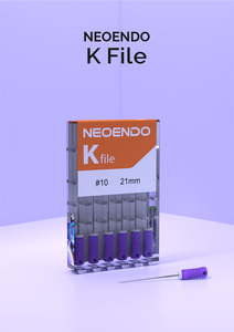Neo K Files 21mm (Paquete de 6) Limas Dentales Endodónticas para Modelar Conductos Radiculares - Product Image 5
