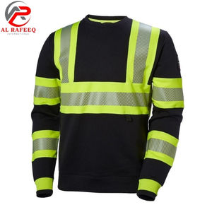 Nouveau design de sweat-shirt pour hommes, vente en gros, col rond, haute visibilité, réfléchissant, sweat-shirt d'hiver pour femmes, polaire, haute visibilité, coupe ajustée - Product Image 5