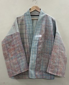 Wholesale Handmade Suzani Embroidery Kantha Autumn Winter Knitted Cotton Eco-Friendly <b>Jacket</b> <b>Women</b> Regular Free Size - Product Image 5