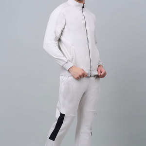 Ensemble de survêtement d'hiver pour homme à capuche, deux pièces, respirant, léger, en coton et polyester de haute qualité, vêtements de sport pour la salle de sport et l'entraînement - Product Image 3