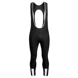 Cuissard à bretelles Unis, longueur longue, noir avec dos jaune, séchage rapide, évacuation de l'humidité, Spandex/Nylon, cuissard VTT personnalisé - Product Image 1