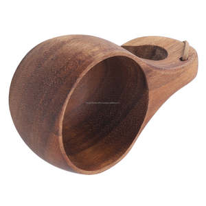 Meilleure vente Tasse à café en bois de luxe faite à la main de qualité supérieure 100ml très exigeante pour les restaurants à la maison - Product Image 3