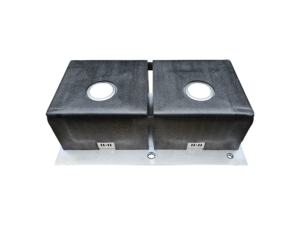 PN 8045 alto estándar SUS 304 Fregadero de cocina hecho a mano de montaje superior de acero inoxidable de doble cuenco de fábrica de Vietnam - Product Image 4