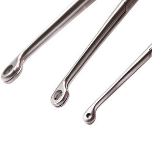 Pinces trachéolaryngées médicales Magill, forceps pour l'élimination des corps étrangers, pince à bec courbé réutilisable, manuel, écologique, CE - Product Image 3
