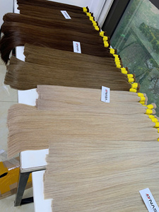 Hot Selling NASA HAIR VIETNAM 100% Virgin Remy Vietnamese Natural Wave Human Hair Extensions Machine Double Weft in Bulk - Product Image 2