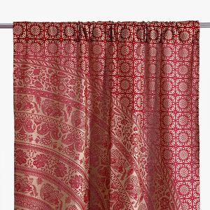 Direct Factory 250 GSM Cotton Grey Door Grommet <b>Curtain</b> Set Blackout Flame Resistant Luxury <b>Window</b> Drapes - Product Image 6