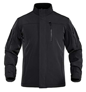 Veste softshell coupe-vent pour homme, impression personnalisée, tissu à séchage rapide, taille plus, veste de sport 2025 pour homme - Product Image 1