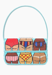 Dernières pochettes indiennes de la collection Boho Beach pochettes faites à la main pour femmes sacs de messager sacs utilitaires de soirée de créateur bohème - Product Image 3