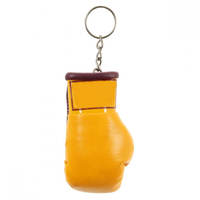 Mini-gants de boxe porte-clés légers, imperméables, respirants, en cuir, avec crochet, logo personnalisé, couleur, pour entraînement toutes saisons