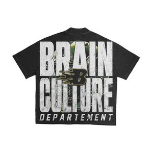 Camiseta de Cuello Redondo Oversize para Hombre con Estampado Serigrafiado, 100% Algodón Premium, Estilo Urbano, Venta al por Mayor, Verano, MOQ Bajo, Marca Privada, OEM ODM EE. UU. - Product Image 2