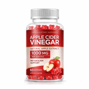 Gummies de Vinaigre de Cidre de Pomme Premium, Gummies Véganes Bien-être au Vinaigre de Cidre de Pomme pour la Santé Quotidienne et le Soutien Nutritionnel - Product Image 2