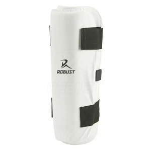 Protège-tibias en cuir de haute qualité pour l'entraînement de Taekwondo - Équipement d'arts martiaux léger et écologique, personnalisable, fabriqué au Pakistan - Product Image 5