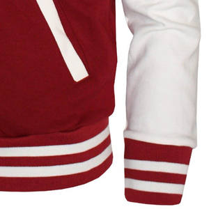 Vestes d'hiver pour hommes les plus vendues, vestes varsity de qualité supérieure avec manches en cuir, vestes bomber en tissu chaud pour l'hiver - Product Image 2