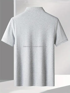 Camiseta para hombre más vendida hecha a medida con logotipo de secado rápido y longitud larga para el verano, polos para hombre al por mayor - Product Image 4