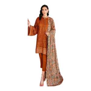 Designer Party Wear Evening <b>Dresses</b> Pakistani <b>Women</b> 3 Piece Embroidered <b>Suit</b> Custom Colors Sizes Traditional Festive <b>Wedding</b> Set - Product Image 1