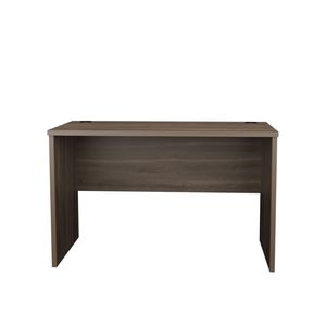 Escritorio de Oficina Minimalista FM FURNITURE con Acabado en Nogal Oscuro y Gestión de Cables - Product Image 2