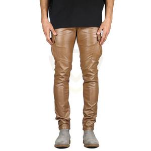 กางเกงหนังผู้ชายคุณภาพสูง ระบายอากาศได้ดี น้ำหนักเบา ขายส่ง ออกแบบโลโก้ของคุณเองได้ - Product Image 1