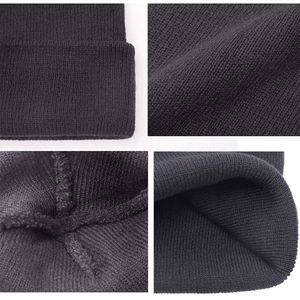 Gorros de Punto de la Mejor Calidad 2026 en Color Negro, Gorros de Invierno para Chicas y Chicos, los Más Vendidos - Product Image 5