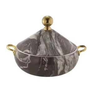 Ornate Gold Chafing Dish Stainless Steel <b>Buffet</b> <b>Warmer</b> Figurine Lid Professional Catering Server Luxury Wedding <b>Buffet</b> Hot PoT - Product Image 3