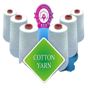 Fil de coton peigné 100% NE 21s/1 de qualité supérieure, écologique et antibactérien, adapté à la production textile haut de gamme de tissus fins - Product Image 5