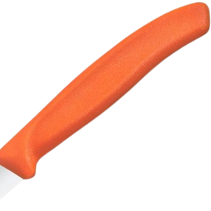 Cuchillos de pelar con mango naranja, hoja afilada de acero inoxidable, cuchillos de cocina para pelar, cortar frutas, verduras y alimentos - Product Image 6