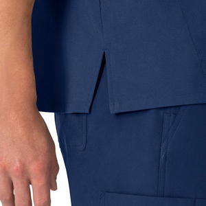 Conjuntos de Uniformes Médicos de Tela Elástica de Alta Calidad, Unisex, Sin Costuras, de Manga Corta, Uniformes de Hospital, Conjunto de Uniformes con Logotipo Personalizado - Product Image 6