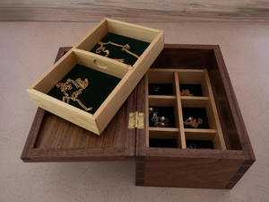 Custom Wooden <b>Memory</b> Jewelry <b>Box</b> Engraved Keepsake Case Cremation Urn <b>Box</b> for Adult Baby Commemoration Decoration - Product Image 5